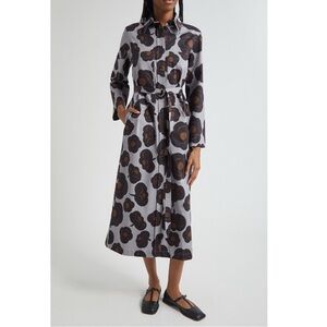 Marimekko
Molly Tumma Floral Long Sleeve Twill Shirtdress